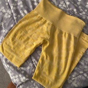 NVGTN Yellow Camo Seamless Leggings